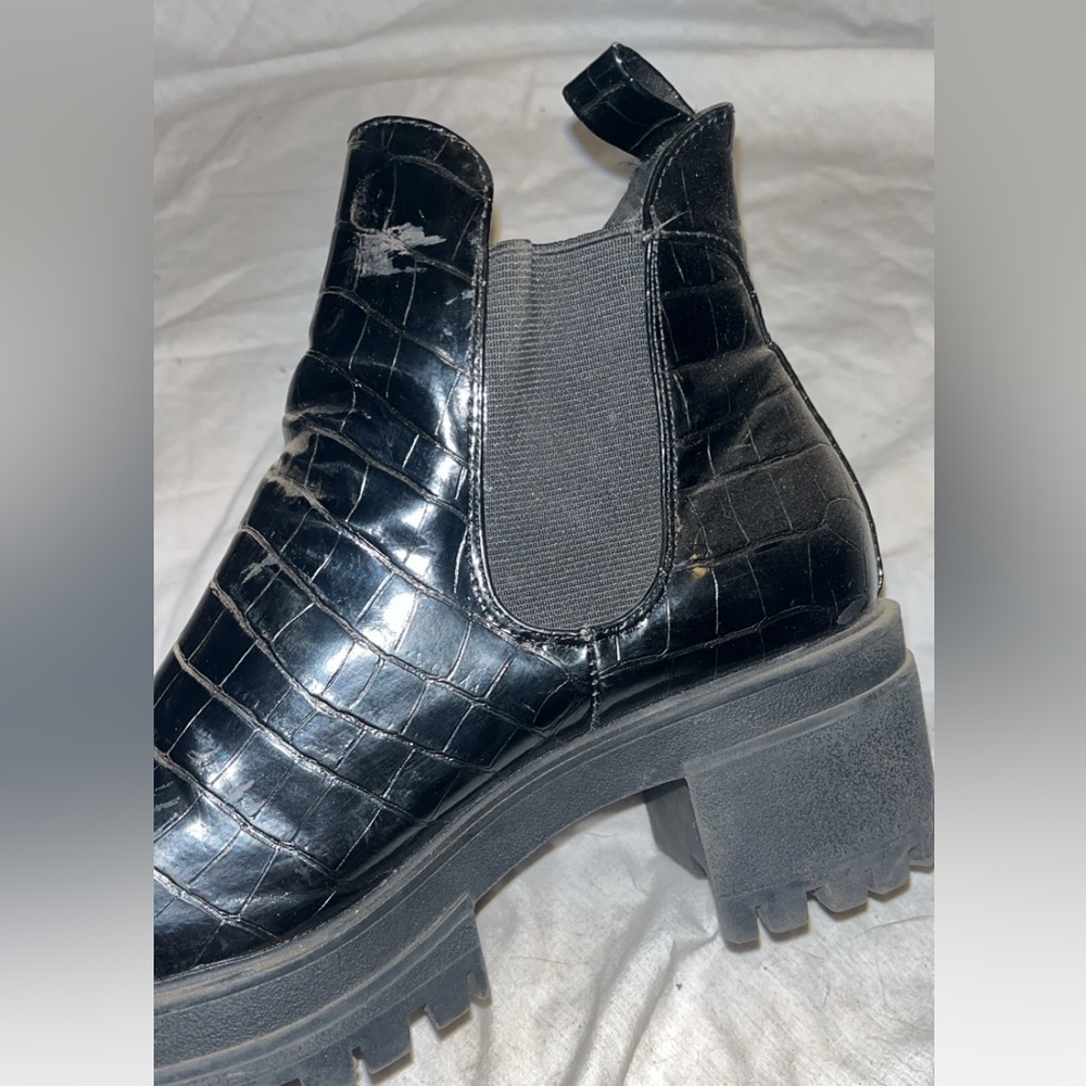 Black boots